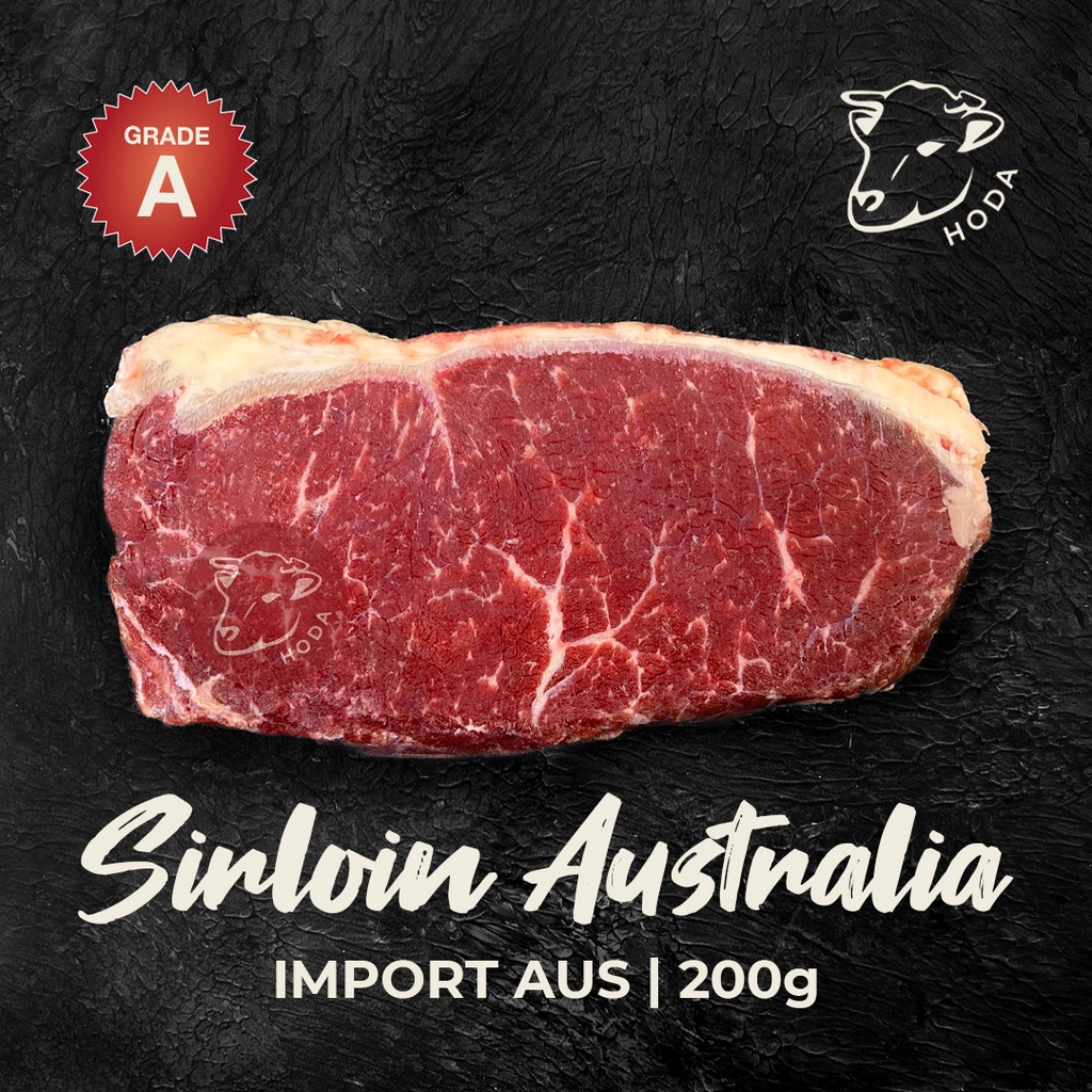 Jual Sirloin Steak Australia Prime Cut Grade A 200gr Shopee Indonesia