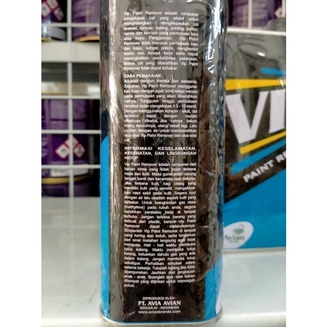 Jual Avian Paint Remover VIP 1kg | Shopee Indonesia