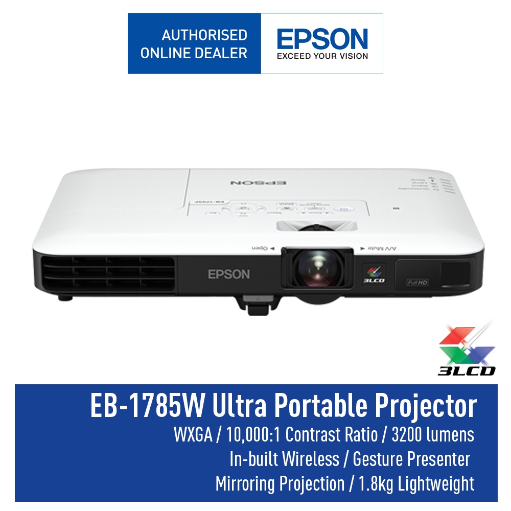 Jual Epson Eb 1785w Wireless Wxga 3lcd Projector Shopee Indonesia 5064