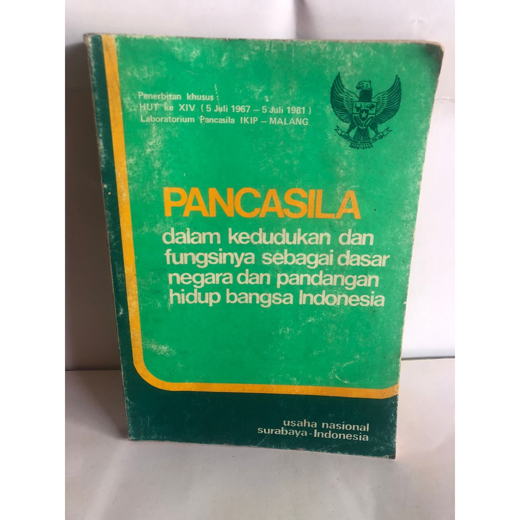 Jual PANCASILA DALAM KEDUDUKAN DAN FUNGSINYA SEBAGAI DASAR NEGARA DAN ...