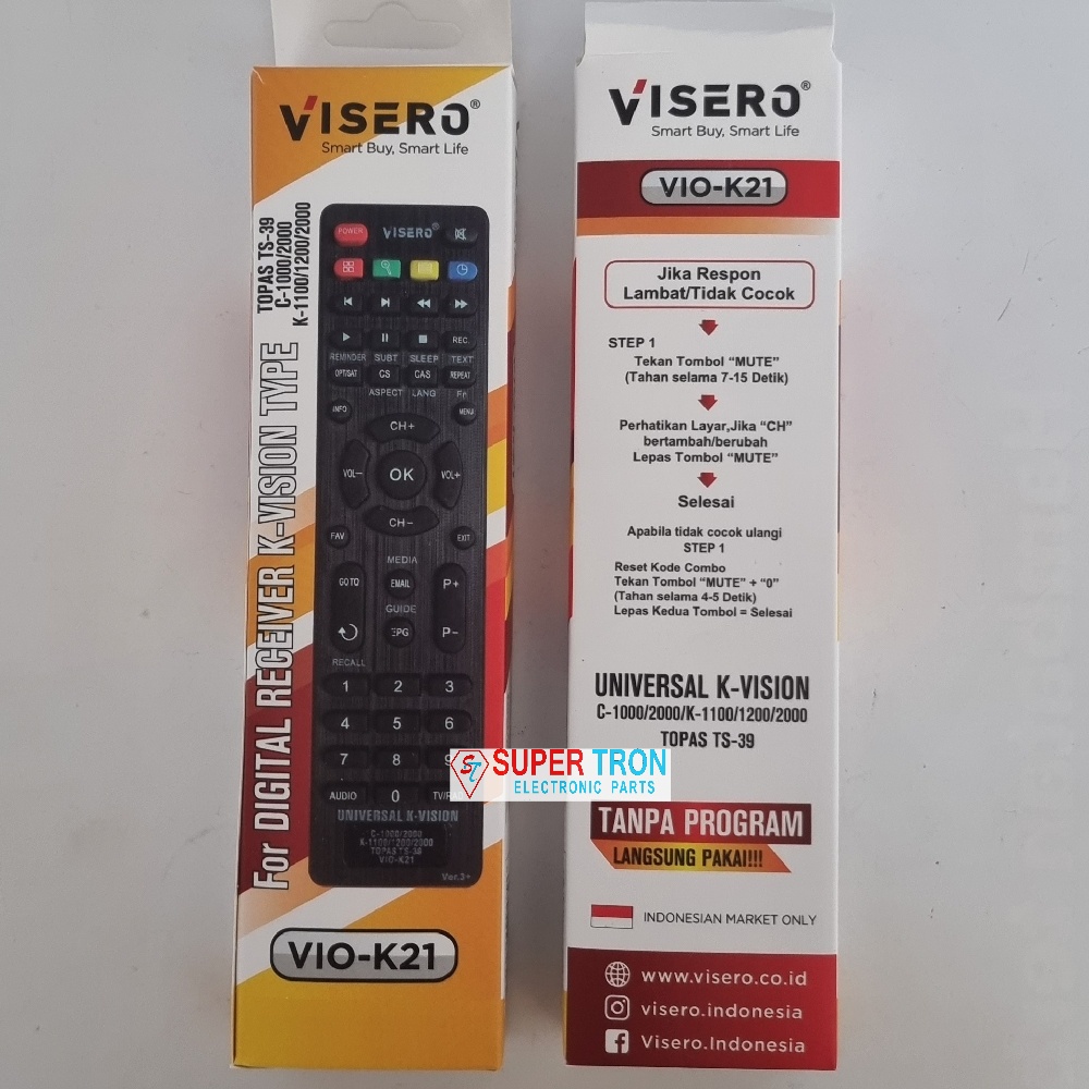 Jual Remote Digital Receiver KVision K1 Shopee Indonesia