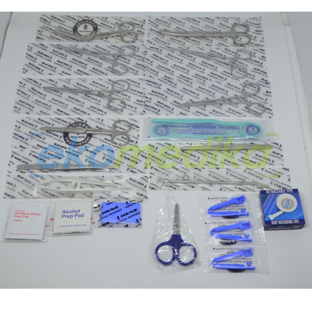 Jual Partus Set RENZ Partus Midwifery Kit RENZ SURGICAL INSTRUMENT KIT ...