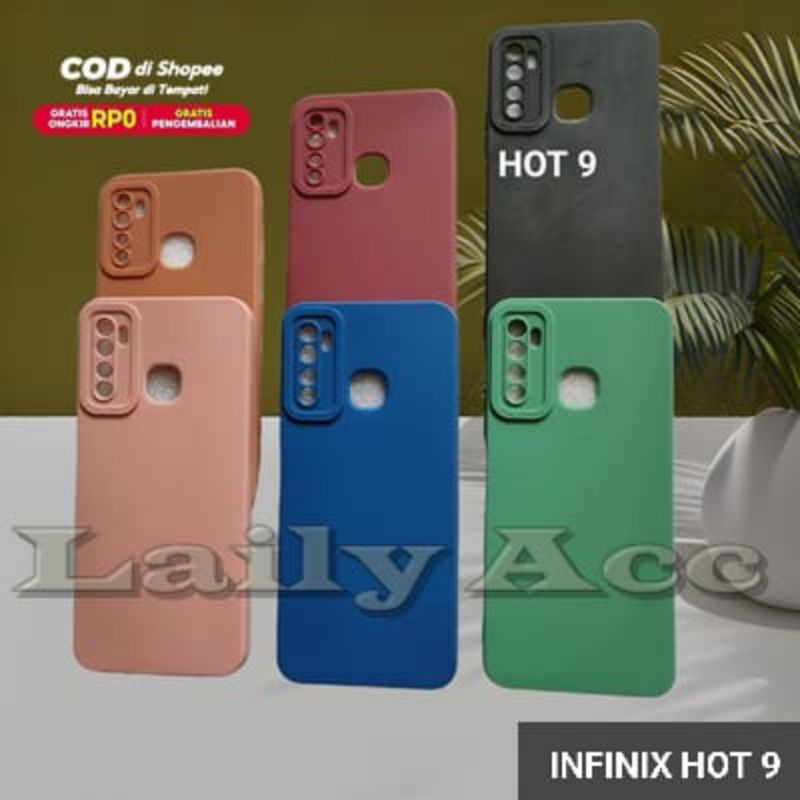 Jual Case Slikon pro Camera INFINIX HOT Case Macaron Shopee