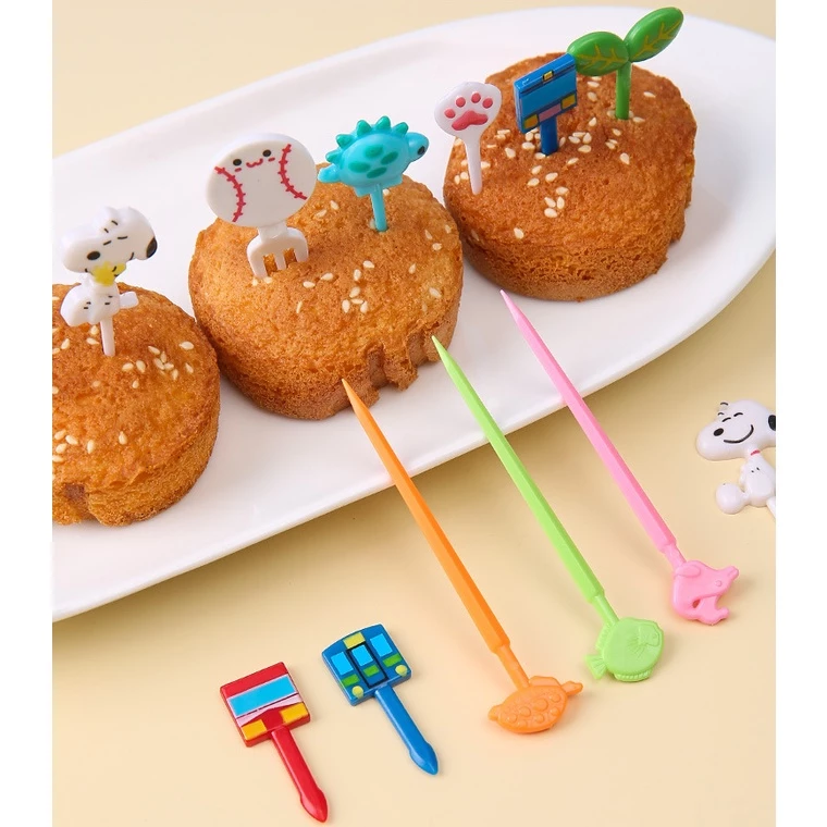 [UNIK88] Garpu buah mini kartun anak-anak makan siang | AutoStock