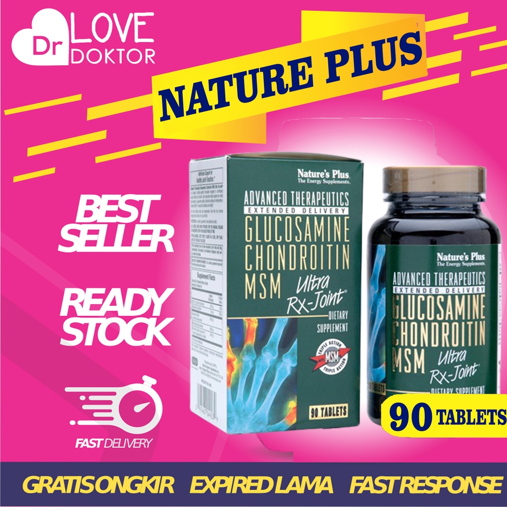 Jual NATURE'S NATURES NATURE PLUS GLUCOSAMINE CHONDROITIN MSM ULTRA RX ...