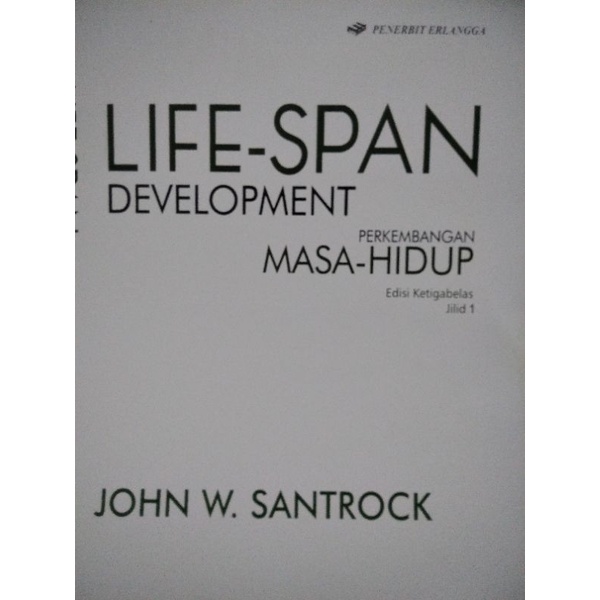 Jual Life Span Development Perkembangan Masa Hidup Edisi 13 Jilid 1 By