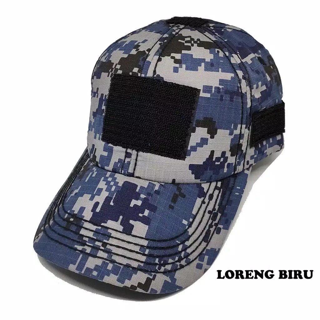 Jual TOPI TACTICAL VELCRO PEREKAT RIPSTOP OUTDOOR LAPANGAN TOPI MILITER ...