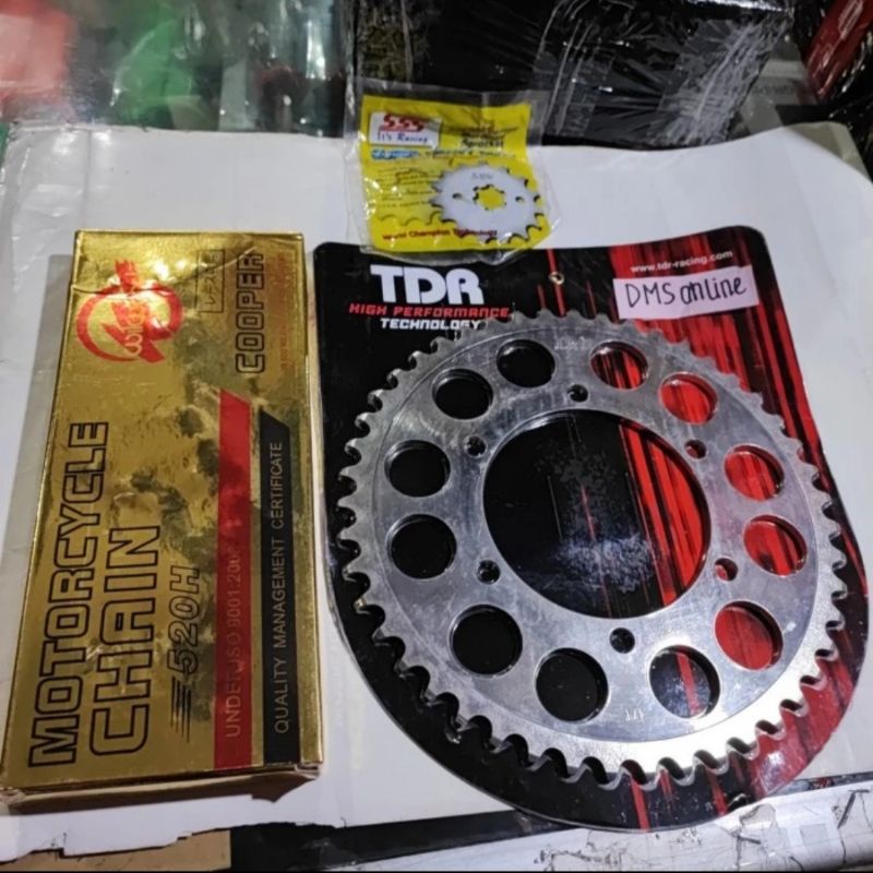 Jual Gear Set Ninja 250 Fi Karbu, Gear Paket Ninja 250 Z250 Shopee