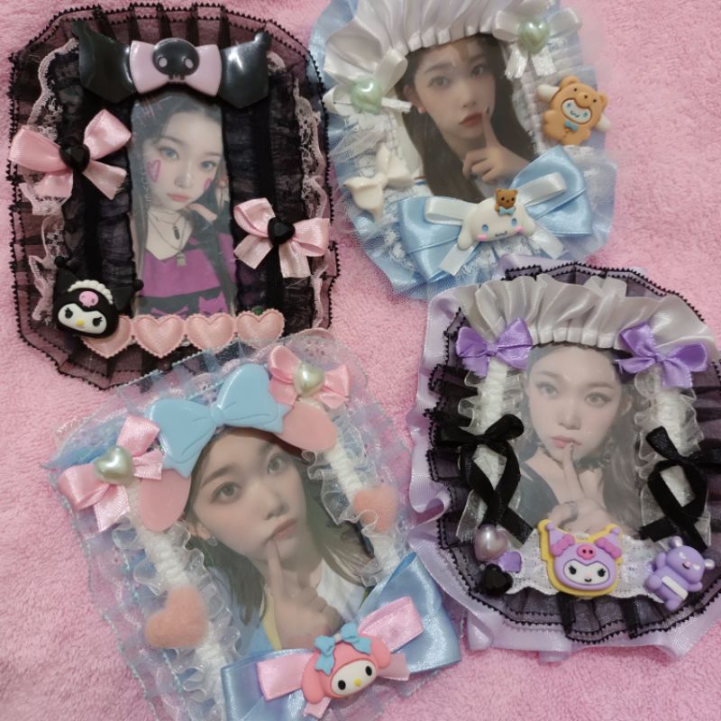 Jual sanrio series lace ribbon deco toploader | Shopee Indonesia
