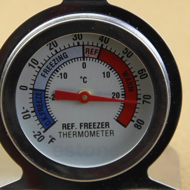 Jual Temperature Refrigerator Freezer Dial Type Thermometer Stainless ...