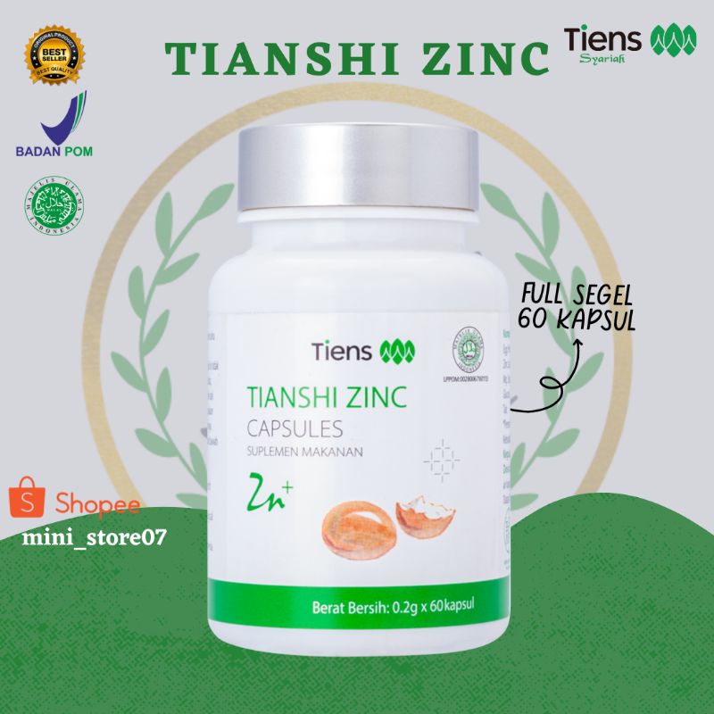 Jual Penggemuk Badan ( Zinc Capsul ) | Shopee Indonesia