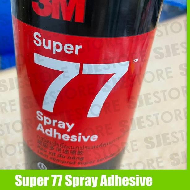 Jual 3M Super 77 Lem Semprot Serbaguna Spray Adhesive | Shopee Indonesia