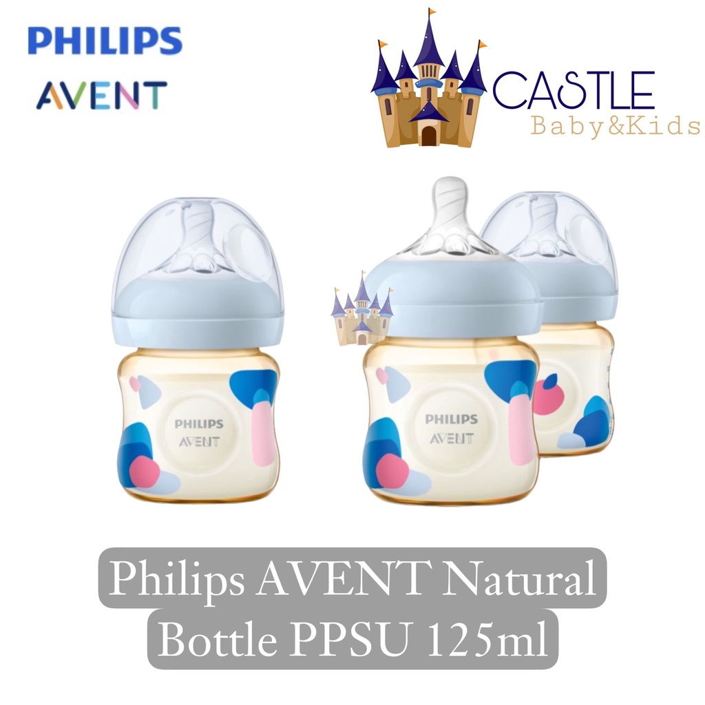 Jual Philips Avent - Natural Bottle PPSU 125ml SCF581/10 - SCF581/20 ...