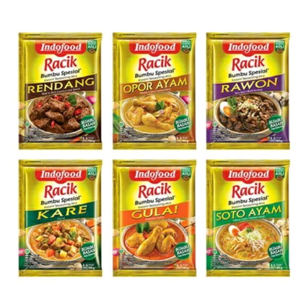 Jual BUMBU INSTANT INDOFOOD/BUMBU RENDANG/BUMBU OPOR AYAM/BUMBU RAWON ...