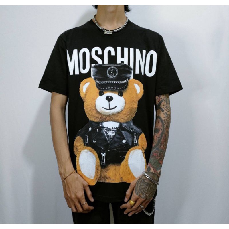 Moschino police teddy bear clearance