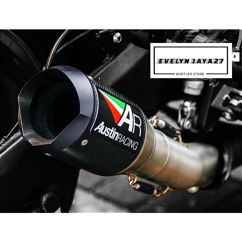 Jual KNALPOT AUSTIN RACING GP1R IMPORT SLIP ON NINJA 250 FI NEW Z50 R25 ...