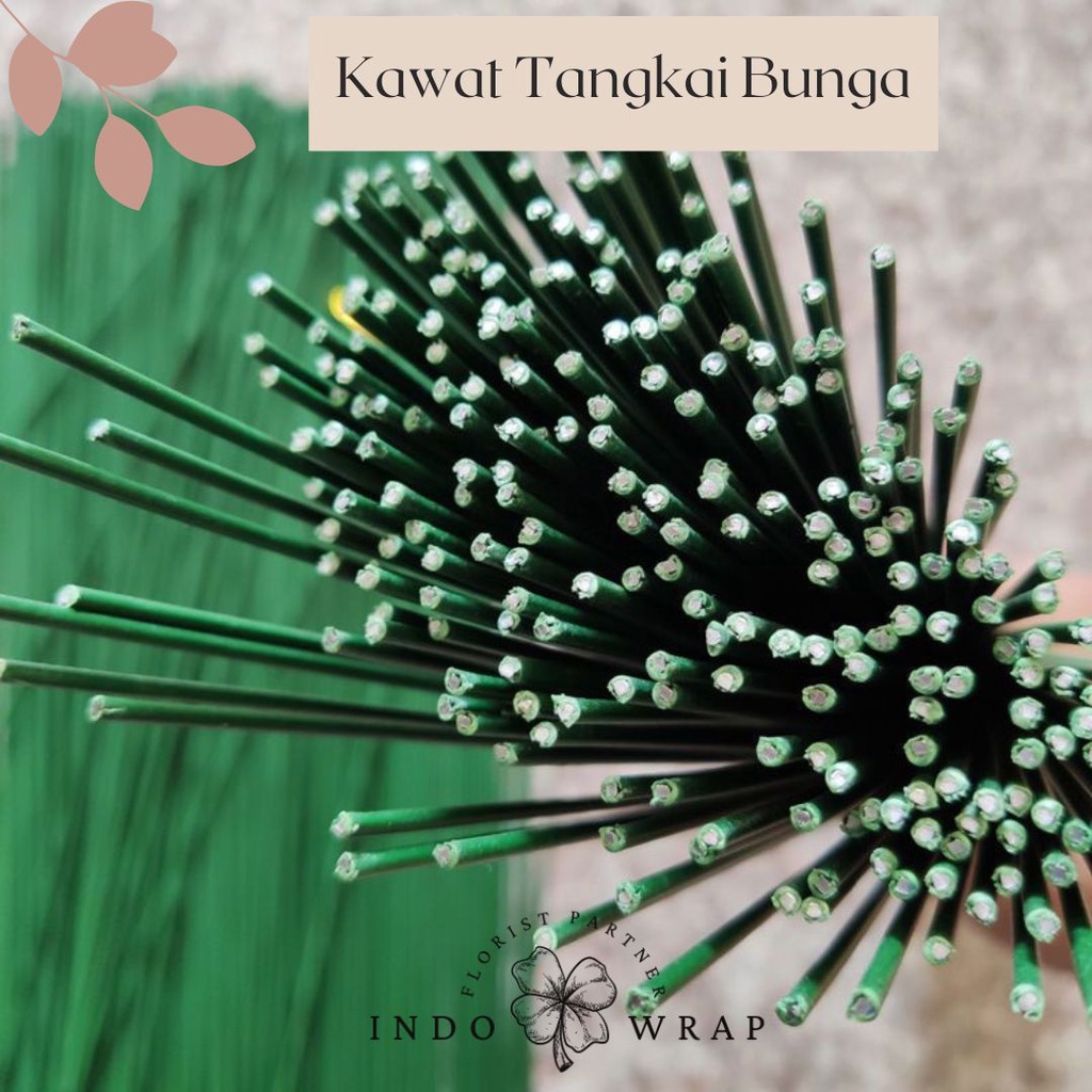 Jual KAWAT TANGKAI BUNGA TEBAL 2MM IMPORT PREMIUM TANGKAI BUNGA ...