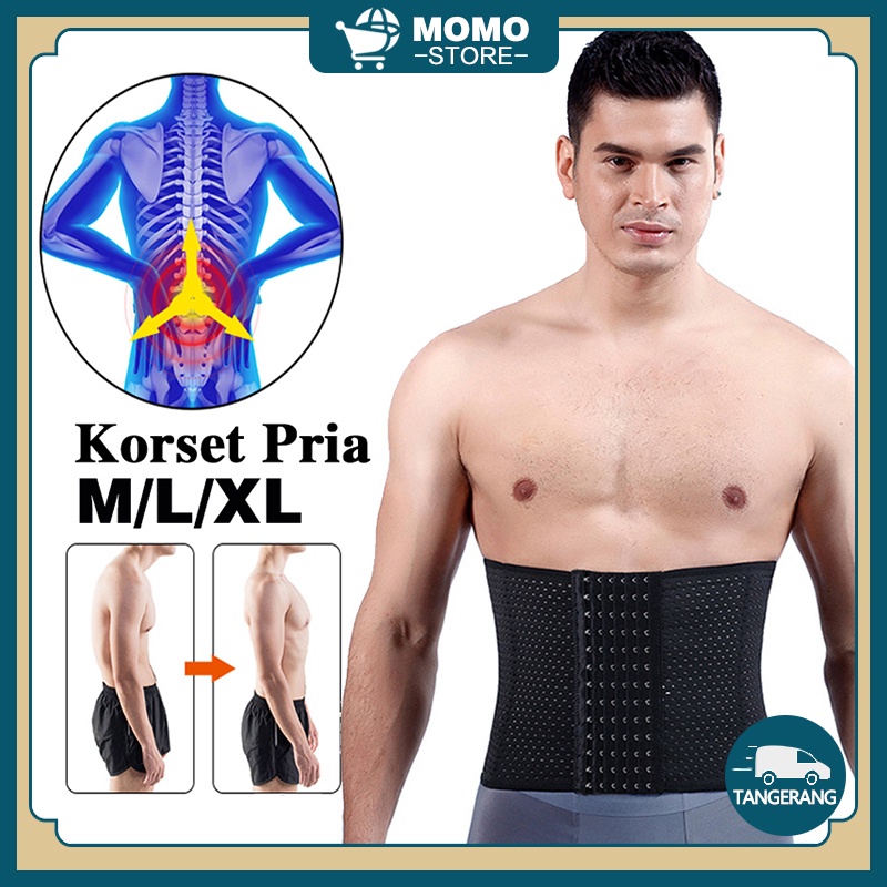 Jual Koset Pria / Korset Cowok / Korset Pelangsing Perut Buncit ...