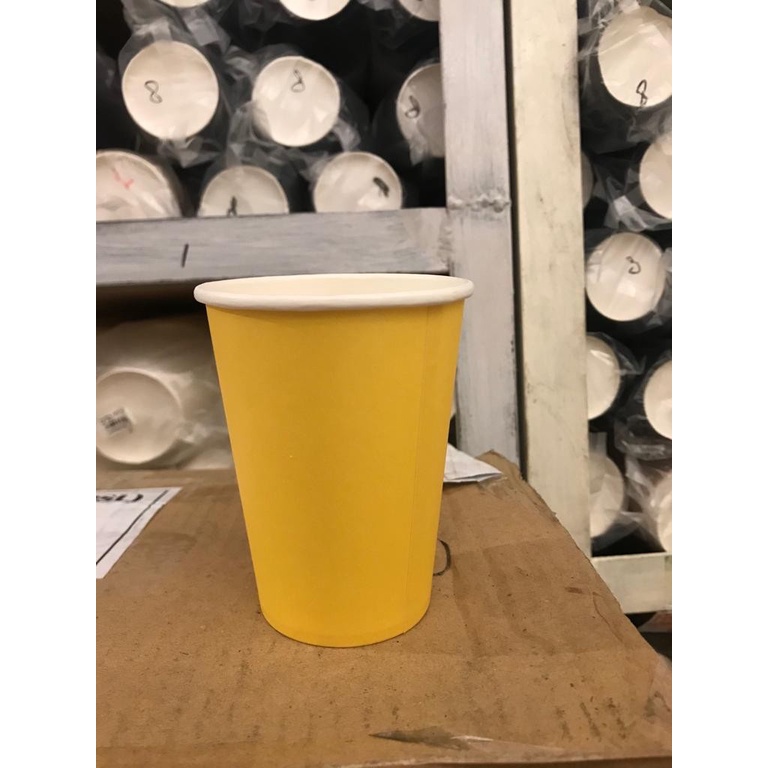 Jual 50pcs Paper Cup 9oz HOT Warna Warni Gelas Kertas Pesta / Kopi ...