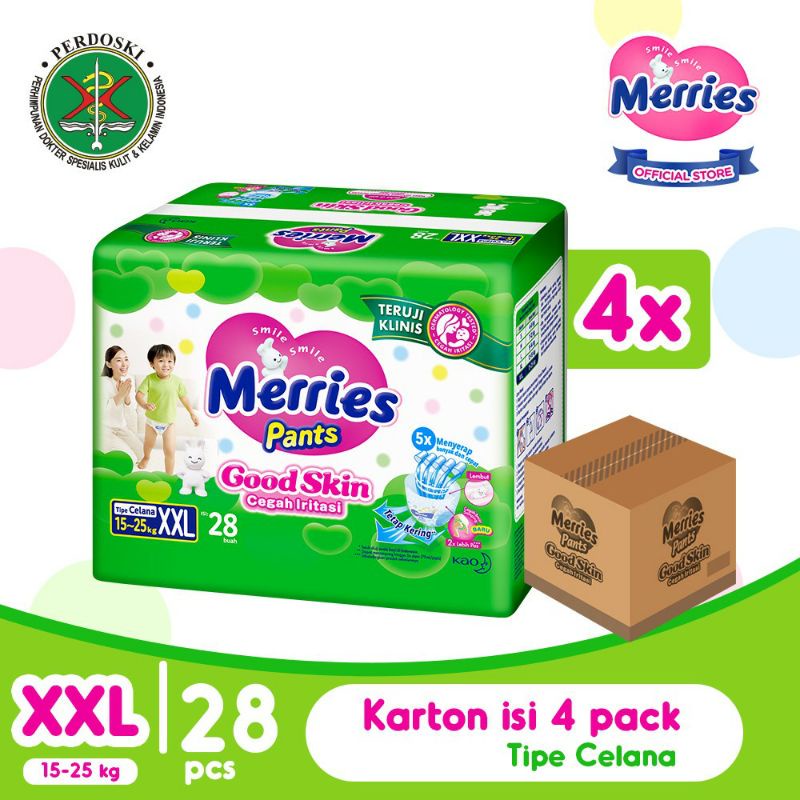 Jual {ACEH} MERRIES PEMPERS Khusus Isi 28-50pcs Popok Merries