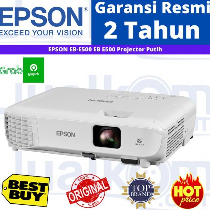 Jual EPSON EBE500 EB E500 Projector Putih Shopee Indonesia