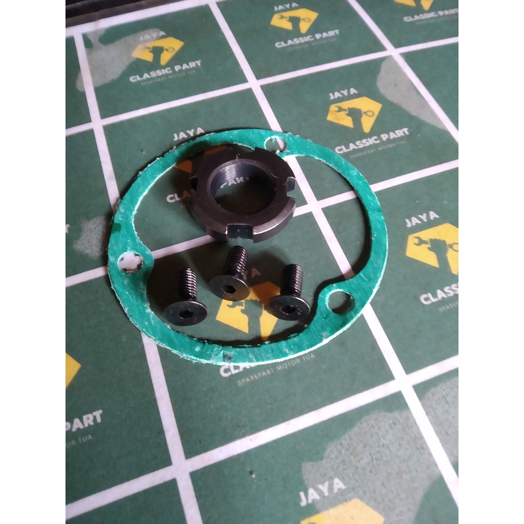 Jual BAUT+MUR+PACKING ROTOR POMPA OLI TOPI MEKSIKO PNP CB100/CB125 ...