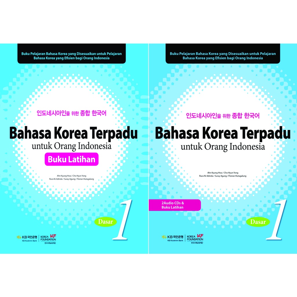 Jual Bahasa Korea Terpadu Untuk Orang Indonesia Dasar 1 & Buku Latihan ...