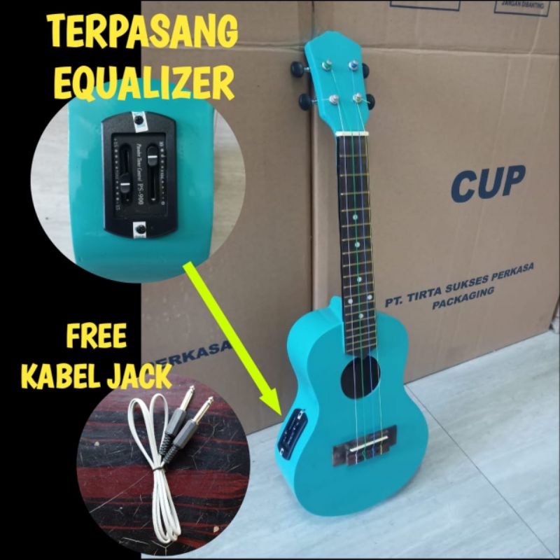 Jual Ukulele Murah Soprano 21 Senar 4 Packing Aman Shopee Indonesia