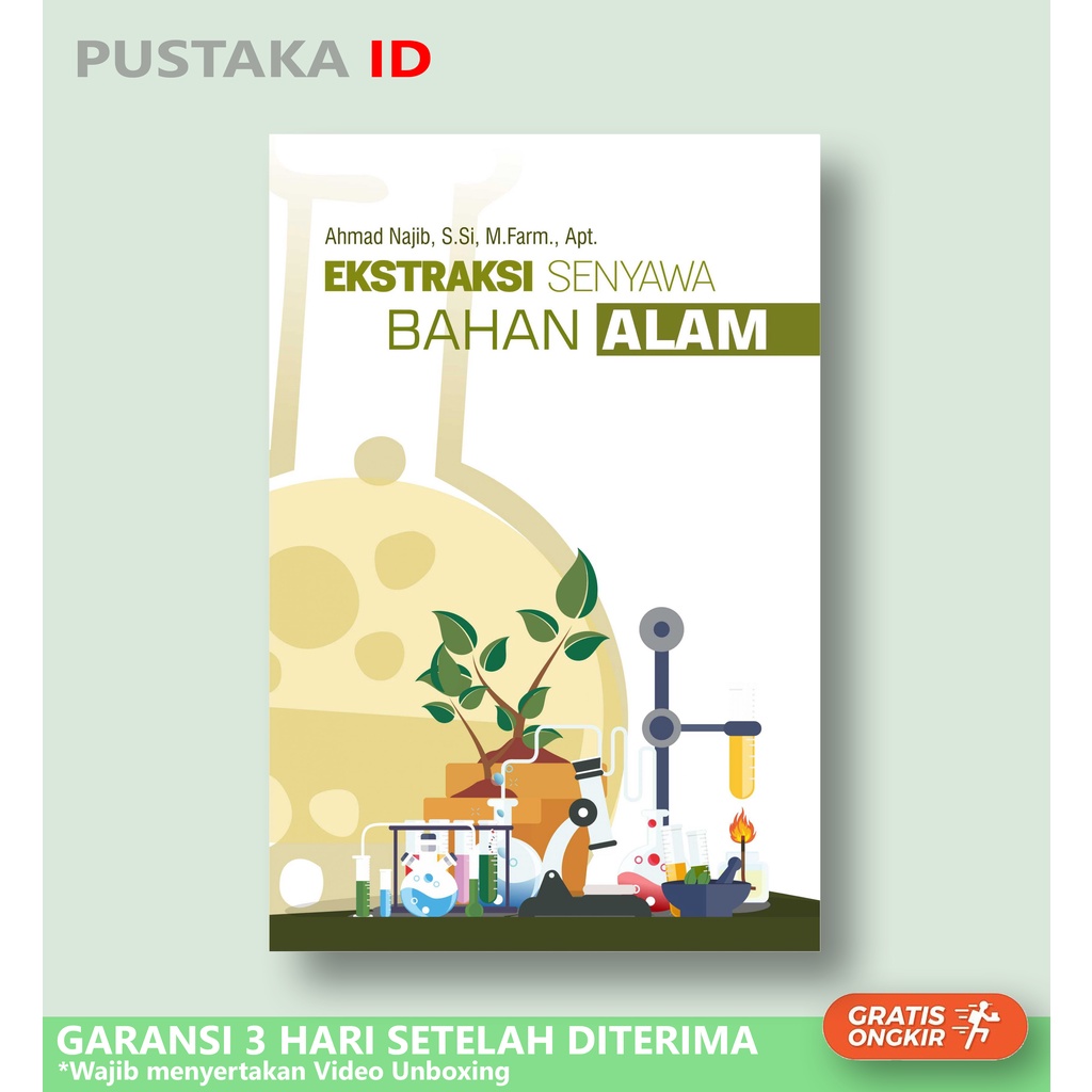 Jual Buku Ekstraksi Senyawa Bahan Alam - Ahmad Najib | Shopee Indonesia