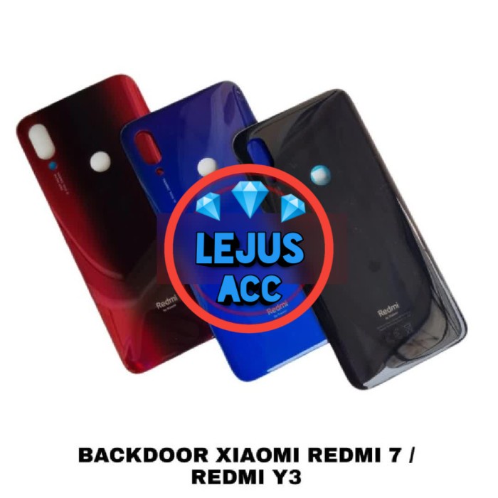 Back Cover Redmi Note And Redmi Y3 Tutup Belakang Baterai Backdoor