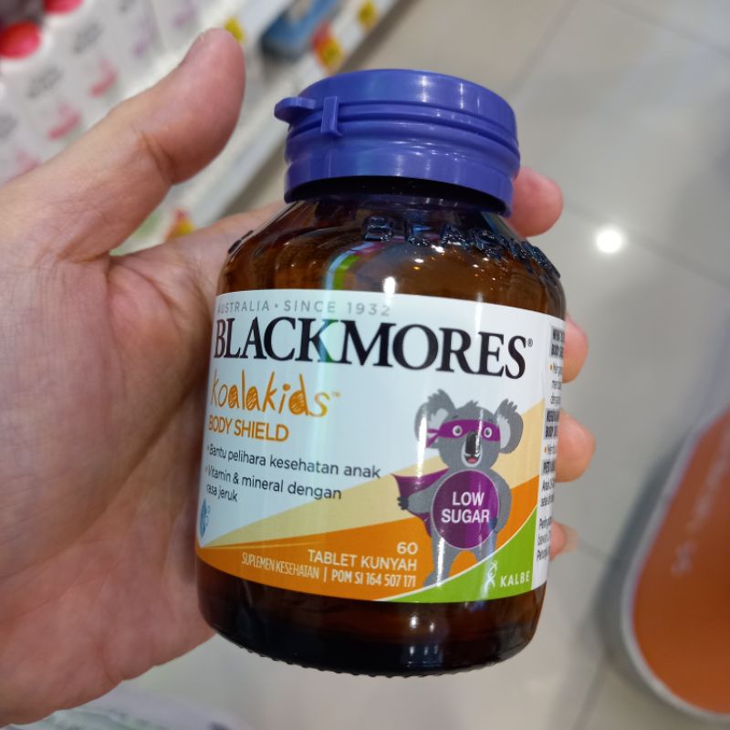 Jual BLACKMORES KIDS BODY SHIELD 60 kapsul VITAMIN C A D B Complex ANAK