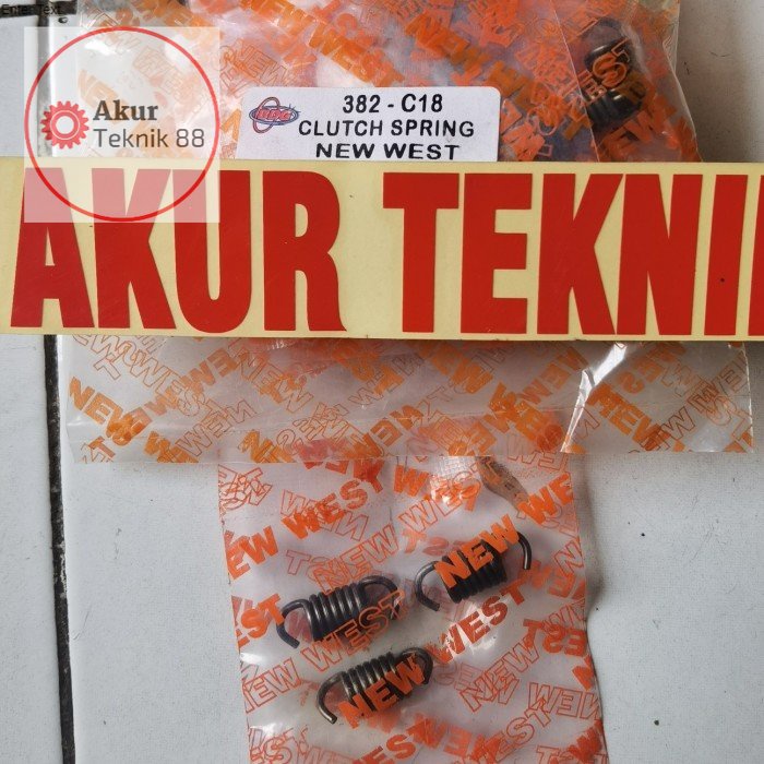 Jual per kanpas clutch tension spring STIHL MS 382 NEW WEST ASLI 1 set ...