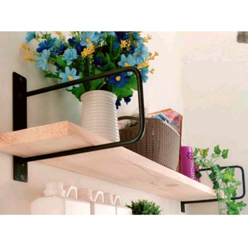 Jual Rak Siku Brecket Rak Dinding Ambalan Siku Besi (1pcs) | Shopee ...