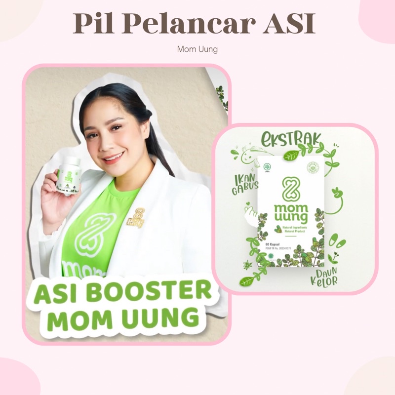 Jual Pil Pelancar Asi Mom Uung 100% Original | Shopee Indonesia