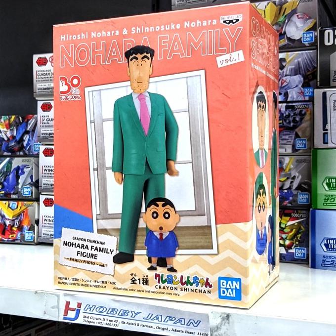 Jual Crayon Shinchan Nohara Family Photo Vol 1 - Hiroshi & Shinnosuke ...