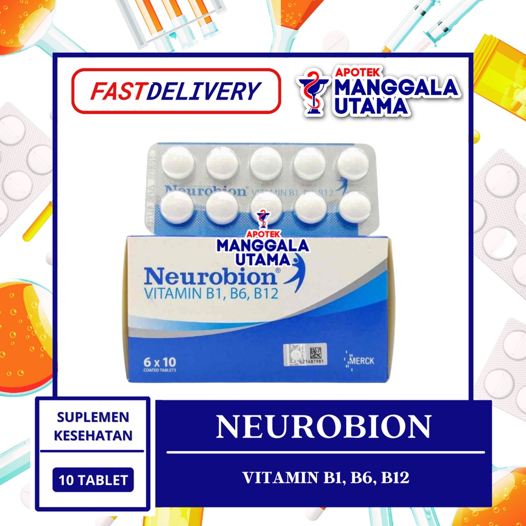 Jual NEUROBION PER STRIP ISI 10 TABLET | Shopee Indonesia