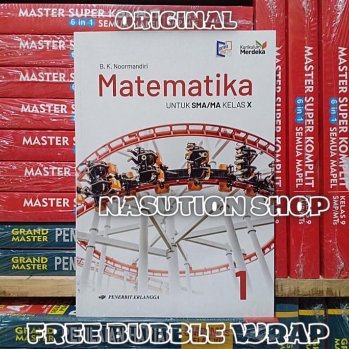 Jual Buku Matematika Kelas 1 / X 10 Sma Erlangga Kurikulum Merdeka Ori ...