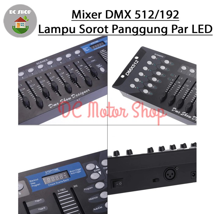 Jual Wtb004 Mixer Lighting Dmx 512/192 Dmx192 Dmx Controller Lampu ...