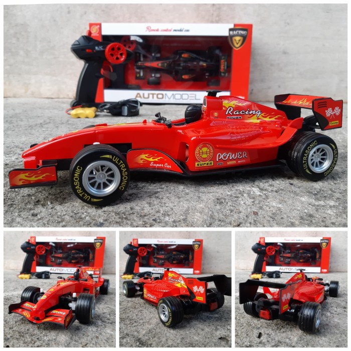 Jual Mainan Rc Car Formula One 2.4 GHZ - Mobil Balap Remote Control F1 ...