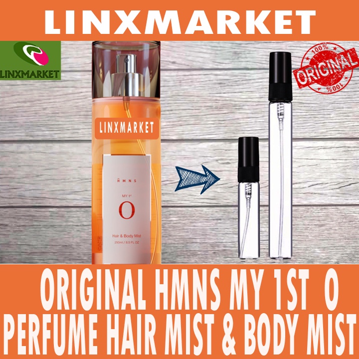 Jual HMNS MY 1ST O PERFUME HAIR MIST + BODY MIST FOR UNISEX - UKURAN ...