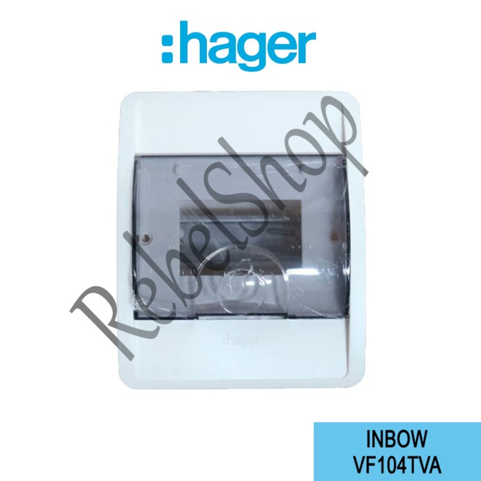 Jual Safety Hager Kotak Box Mcb Inbow Tanam Vf104Tva Transparant 4 ...