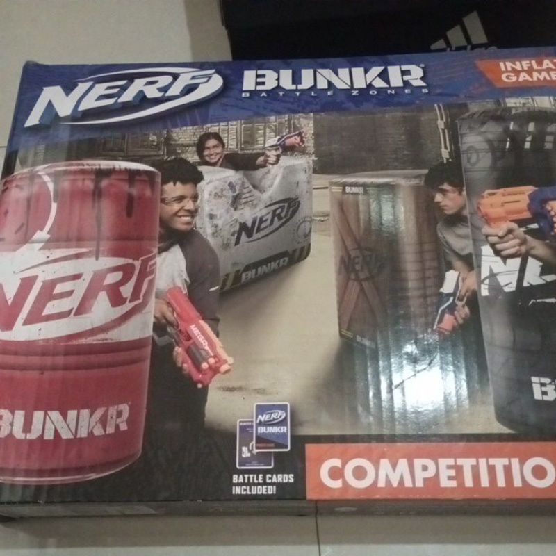 Jual NERF BUNKR battle zones competition Pack Shopee Indonesia