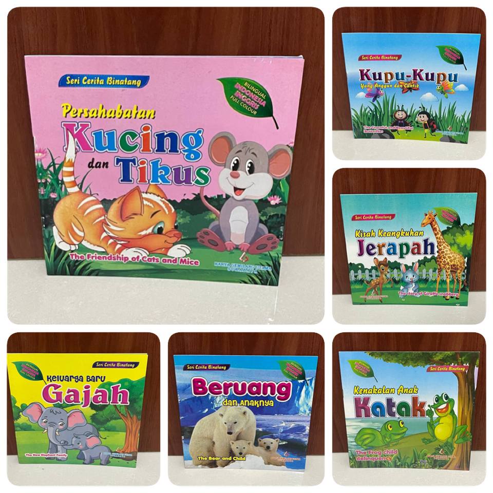 Jual Buku Dongeng Cerita Anak FULL COLOUR Seri Cerita Binatang ...