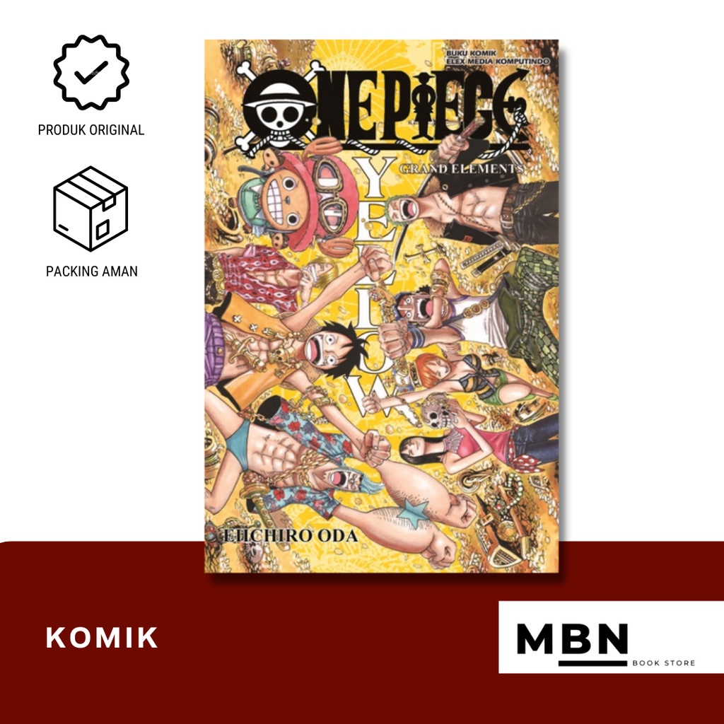 Jual Komik ONE PIECE YELLOW: GRAND ELEMENTS ori | Shopee Indonesia