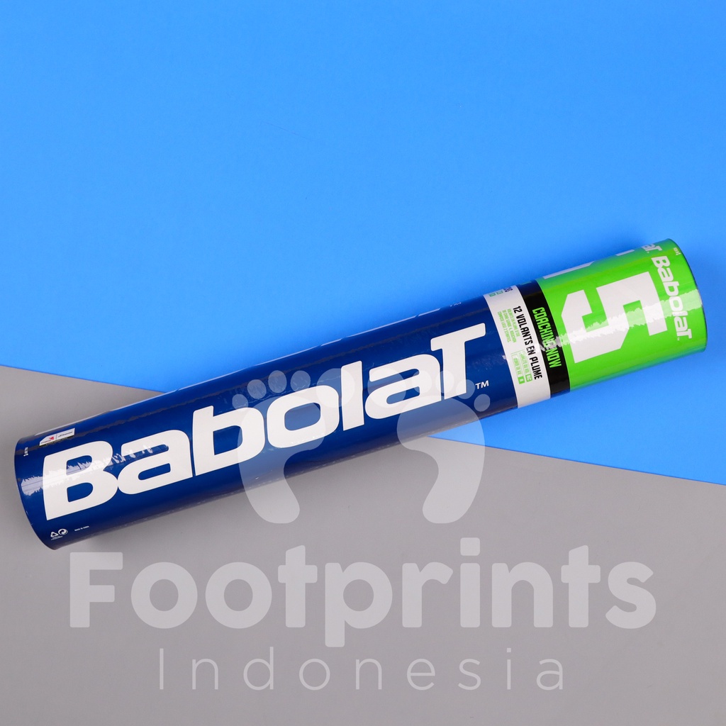 Jual Kok Babolat Feather Shuttle 5 Shuttlecock Badminton