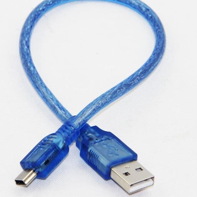 Jual Kabel Data USB A to Mini USB B Male 5 pin Harddisc hdd Cable ...