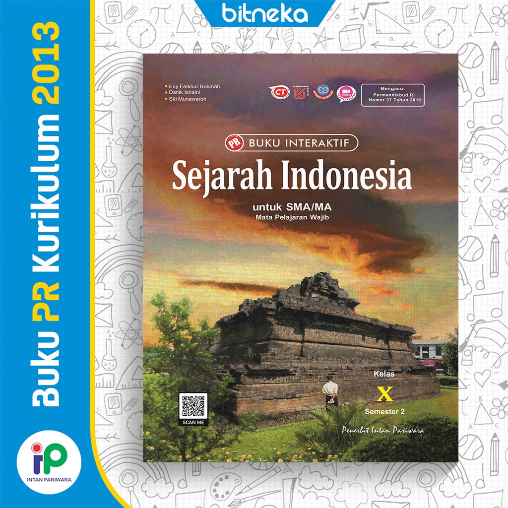 Jual Buku Pr Interaktif Buku Pr Interaktif Sejarah Indonesia Kelas 10