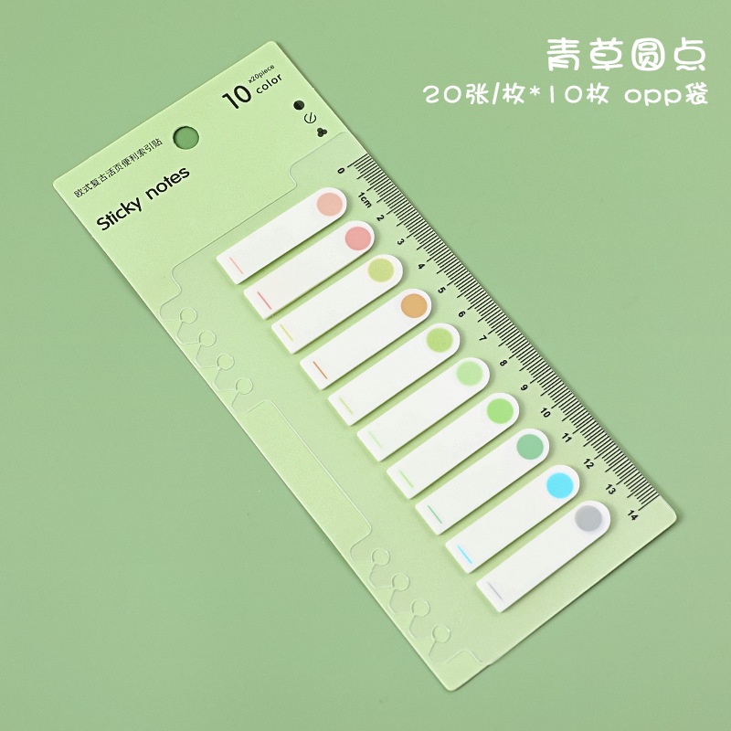 Jual Binder Ruler Divider Bookmark Penanda Halaman Buku Morandi ...