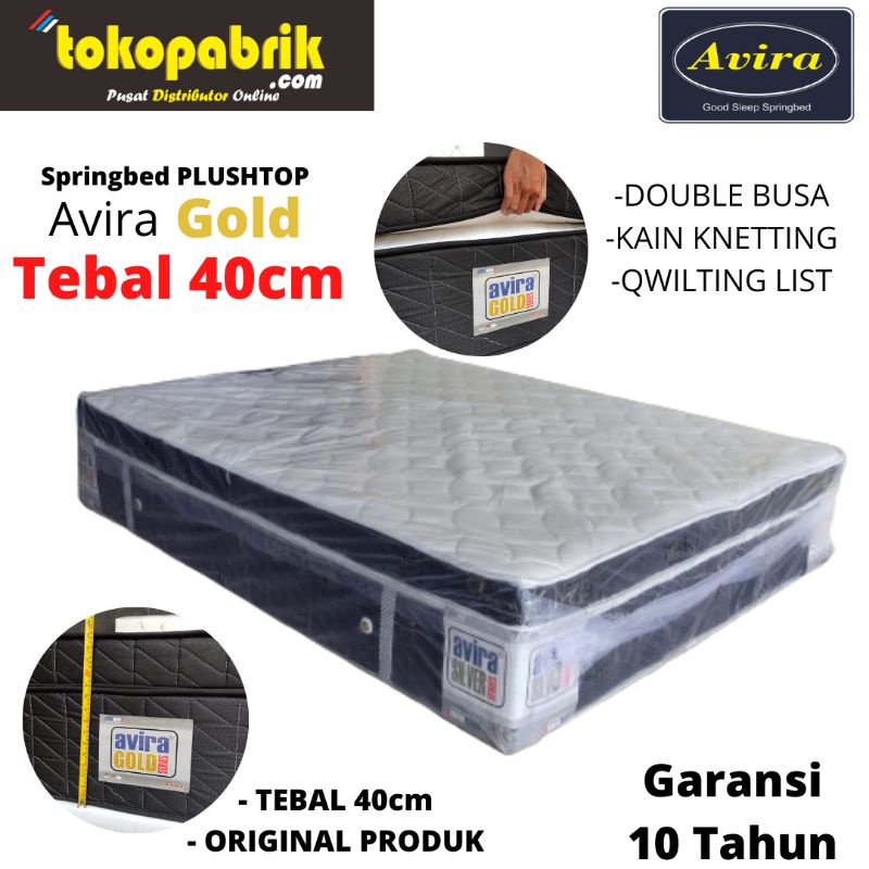 Jual Kasur Spring bed Plushtop 40cm Springbed Tebal 40 cm Termurah