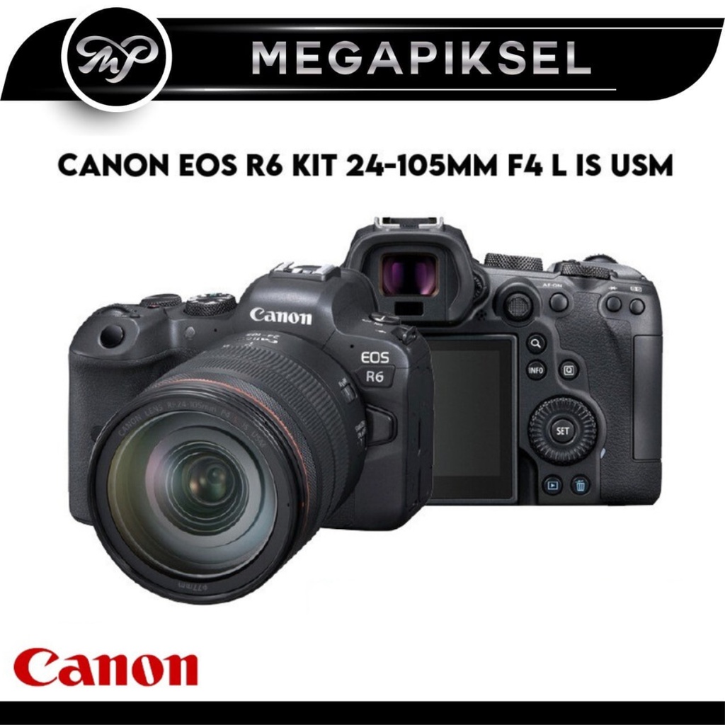 Jual Canon EOS R6 Kit 24-105mm f4 L IS USM | Shopee Indonesia